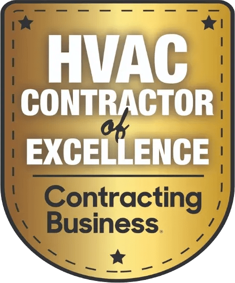 hvac contractor of excellence logo