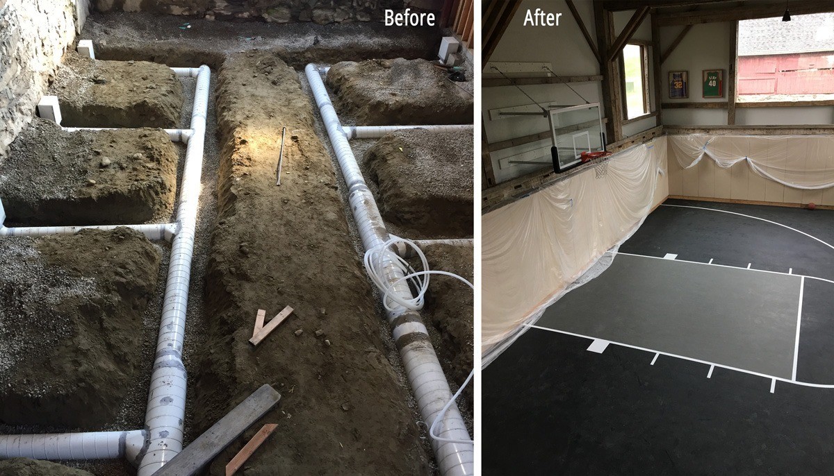 Before and After Ductwork Photo
